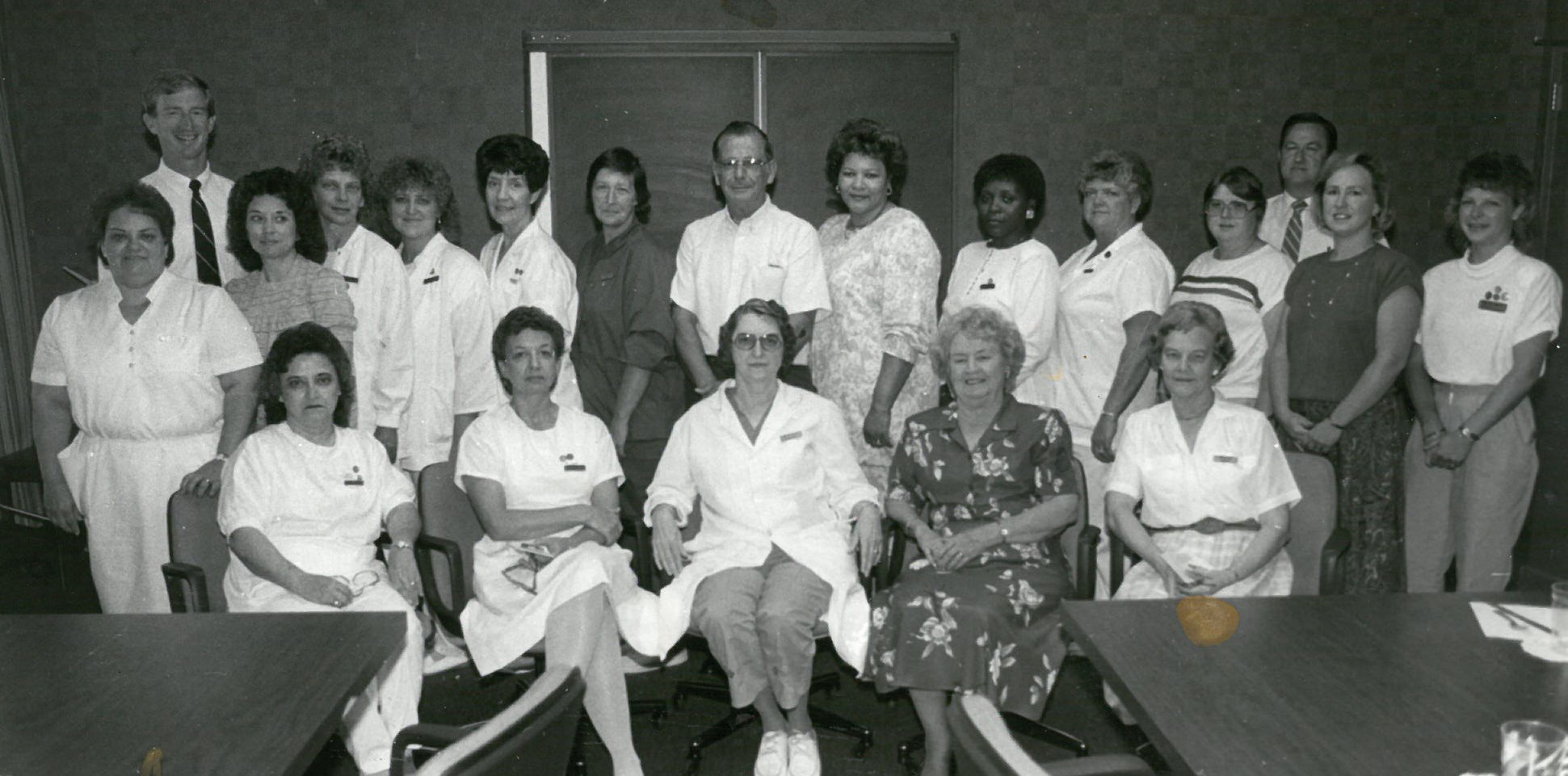 Employees honored in 1989